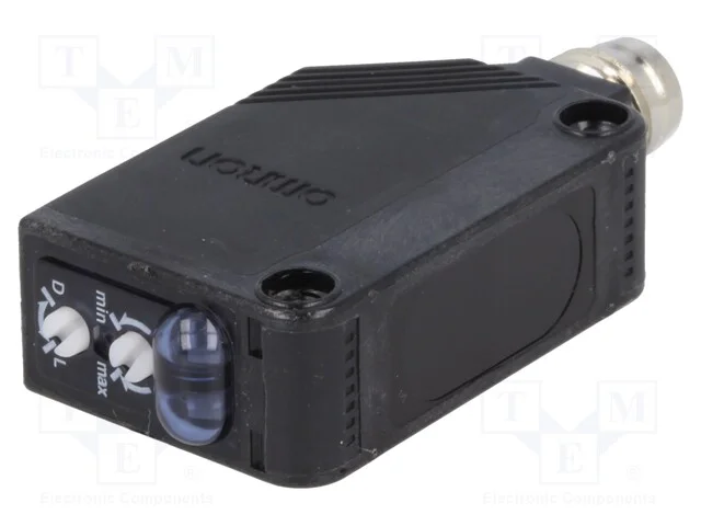 Sensor: Fotoel&eacute;ctrico, Cobertura: 0&divide;1m, Pnp, Dark-On,Light-On