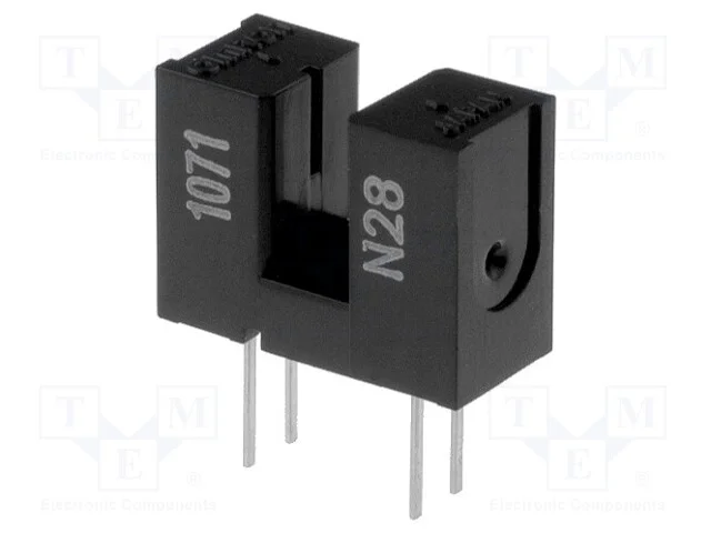 Sensor: Fotoel&eacute;ctrico, Transmissor-Recetor (Ranhura), Dark-On