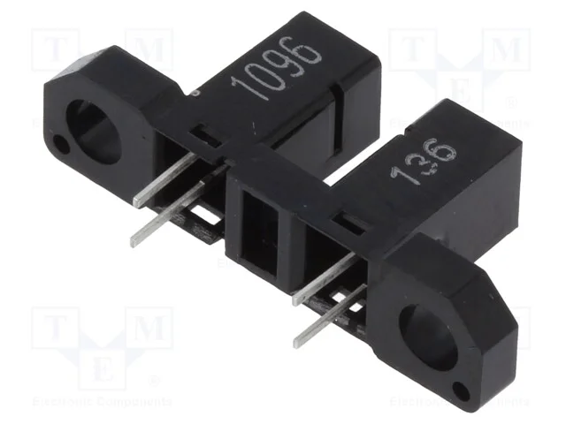 Sensor: Fotoel&eacute;ctrico, Transmissor-Recetor (Ranhura), Dark-On