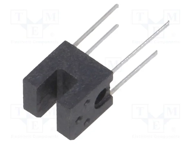 Sensor: Fotoel&eacute;ctrico, Transmissor-Recetor (Ranhura), Dark-On