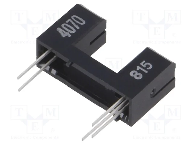 Sensor: Fotoel&eacute;ctrico, Transmissor-Recetor (Ranhura), Light-On