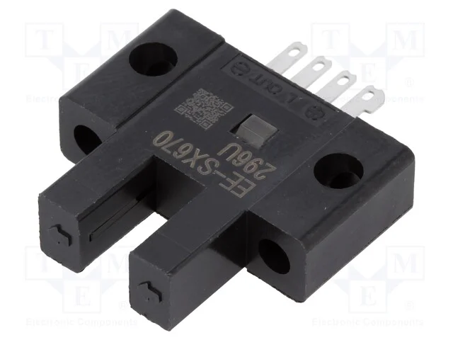 Sensor: Fotoel&eacute;ctrico, Cobertura: 5mm, Npn, Dark-On,Light-On