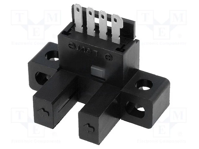 Sensor: Fotoel&eacute;ctrico, Cobertura: 5mm, Npn, Dark-On,Light-On