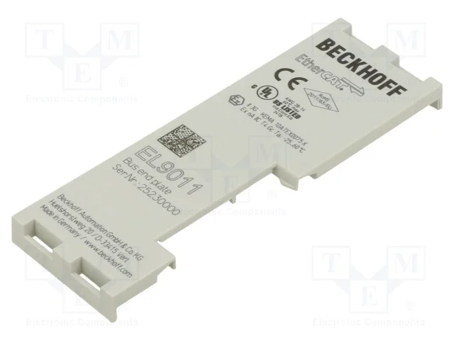 Terminal final, RJ45, IP20, 100Mbps, EtherCAT, -2.