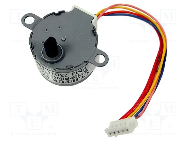 Motor: DC, passo-a-passo,unipolar, 5&divide;12VDC, passo.