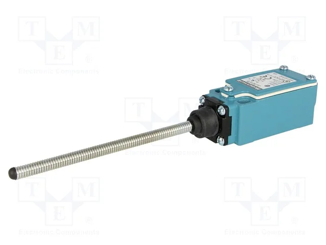 Interruptor extremo, mola, NO + NC, 6A, max.600VA.