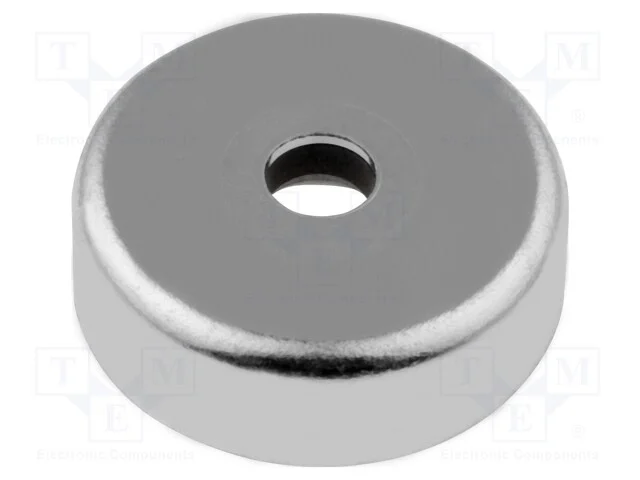 &Iacute;man: fixo, ferrite duro, H: 7mm, 36N, : 25mm, Ma.