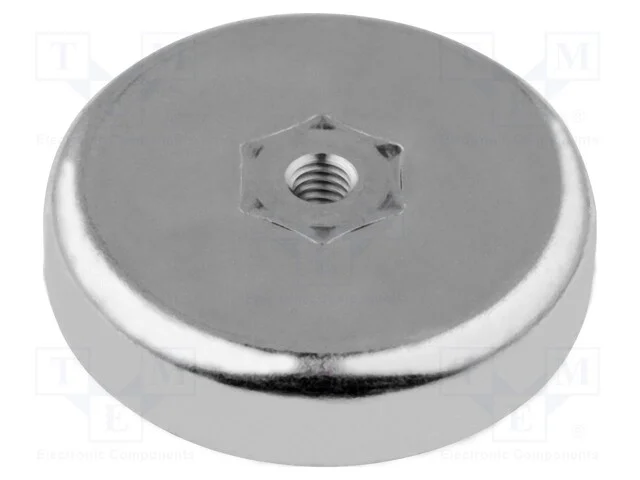 &Iacute;man: fixo, ferrite duro, H: 10mm, 180N, : 50mm, .