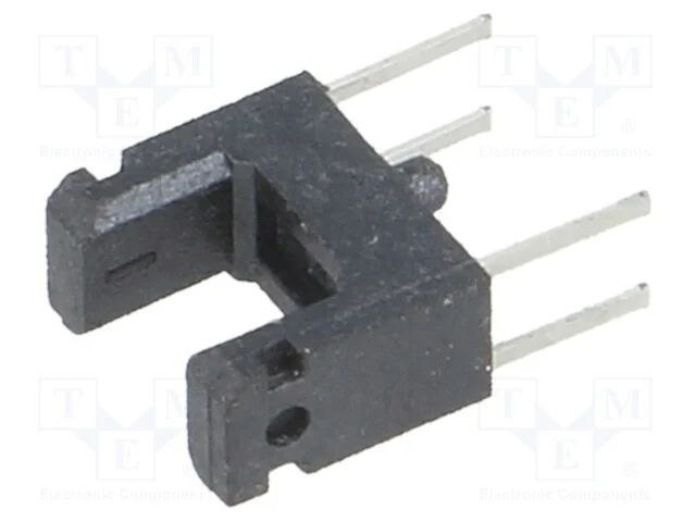 Sensor: Fotoel&eacute;ctrico, Transmissor-Recetor (Ranhura), Tht, Pin: 4
