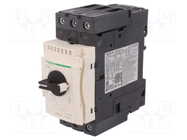Disjuntor de Motor, 22kw, 230&divide;690vac, para Trilho Din, Ip20