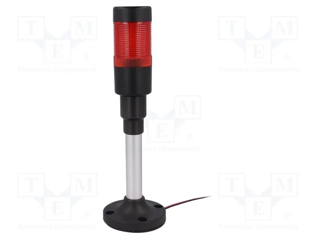 Sinalizador: Coluna de Sinaliza&ccedil;&atilde;o, Led, Vermelho, 24vdc, 24vac