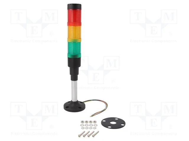 Sinalizador: Coluna de Sinaliza&ccedil;&atilde;o, Led, 24vdc, 24vac, Hbjd-40