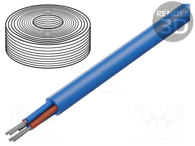 Cabo Compensativo L, Isolamento: Pvc, Fios: 4, Forma: Redonda