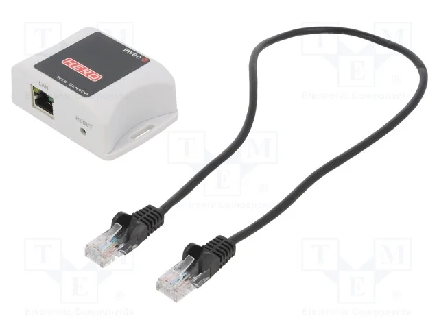 Term&oacute;metro e higr&oacute;metro IP, N&uacute;mero de portos: 1, .