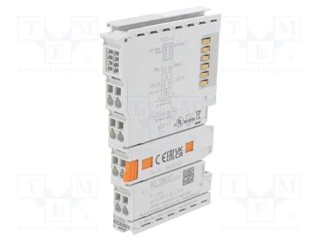 Sa&iacute;das Digitais, 30vdc, Ip20, Out: 2, Out 1: Rel&eacute;, 230vac, 0&divide;55c