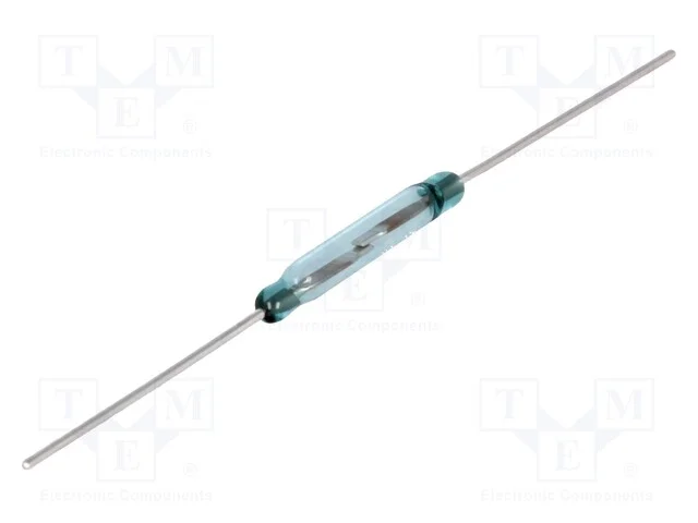 Reed switch, Escala: 10&divide;15AT, Pconex: 10W, 2,2x14.