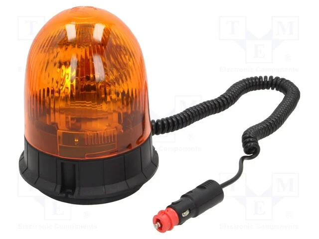 Sinalizador: luminoso, luz rotativa, laranja, LBB.