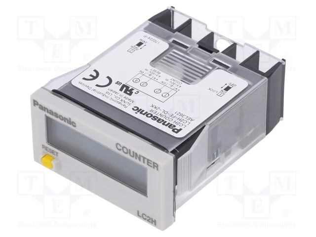 Contador: Electr&oacute;nico, Lcd, Impulsos, 99999999, Ip66, No Painel