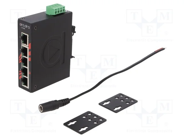 Switch Ethernet, n&atilde;o gerido, N&uacute;mero de portos: 5,.