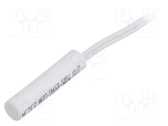 Reed switch, Pconex: 10W, 5,8x25,5mm, Conex&otilde;es: f.