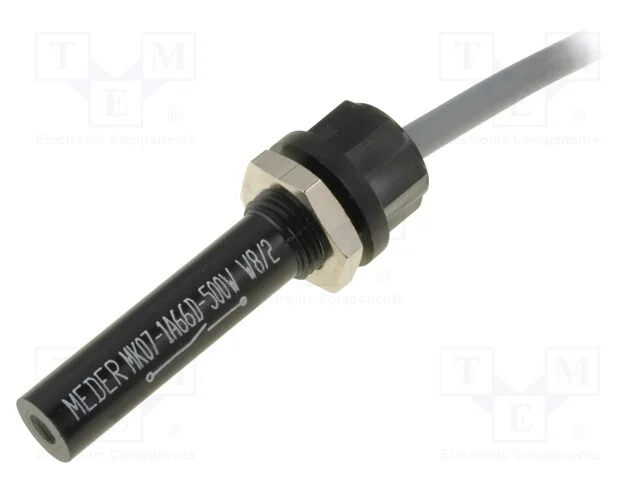 Reed switch, 20&divide;25mT, Pconex: 10W, 6,6x39,6mm, to.