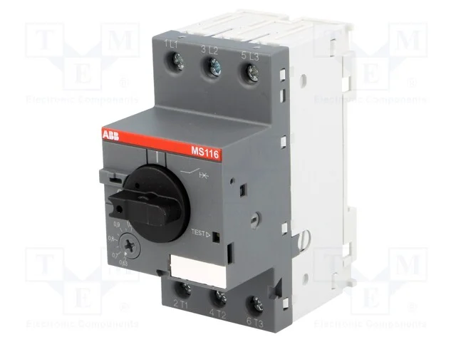 Disjuntor de motor, 0,25kW, 208&divide;690VAC, para tril.