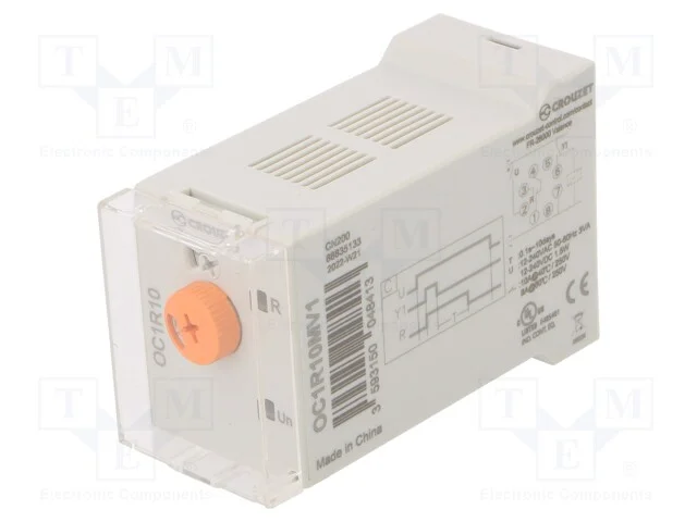 Rel&eacute; temporizado, 0,5s&divide;10dias, SPDT, 250VAC/10A, .