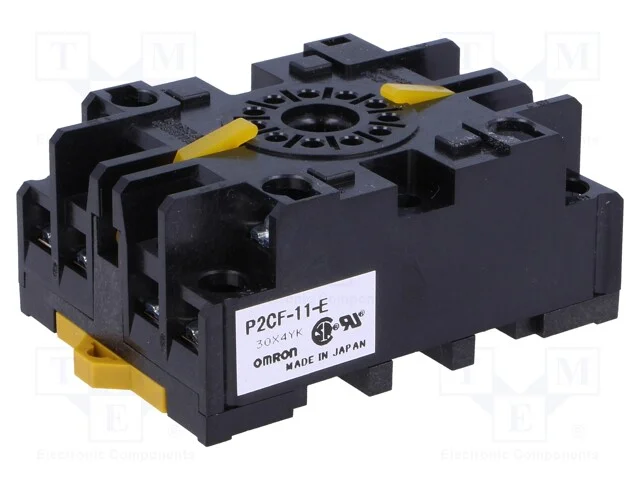 Acess.Para Rel&eacute;s: Base, Pin: 11, para Trilho Din, 6a, 250vac