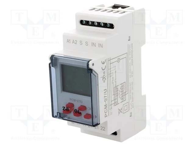 Rel&eacute; Temporizado, &Acirc;mbito: 0,1s&divide;100h, Dpdt, 24&divide;250vac, 30&divide;300vdc