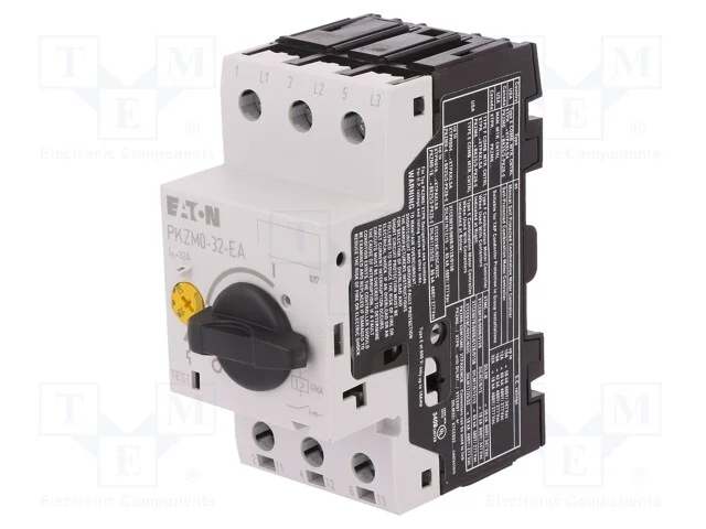 Disjuntor de Motor, 15kw, 220&divide;690vac, para Trilho Din, Ip20