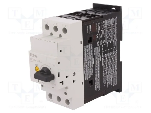 Disjuntor de Motor, 20kw, 220&divide;690vac, para Trilho Din, Ip20
