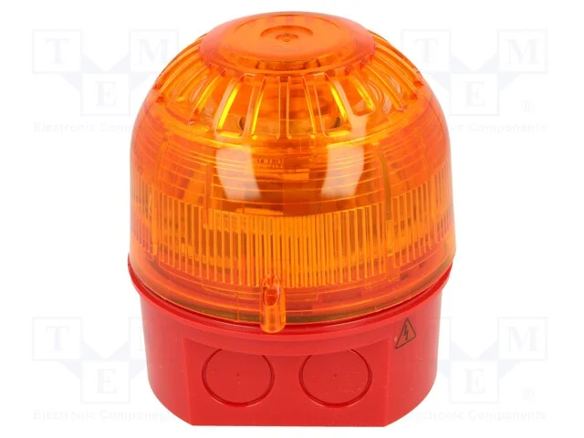 Sinalizador: sonoro- f&ocirc;nico, 110/230VAC, LED, ver.
