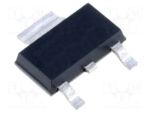 Sensor: Temperatura, Pt1000, 1000o, Cl.2b 0,24 %, Sot223