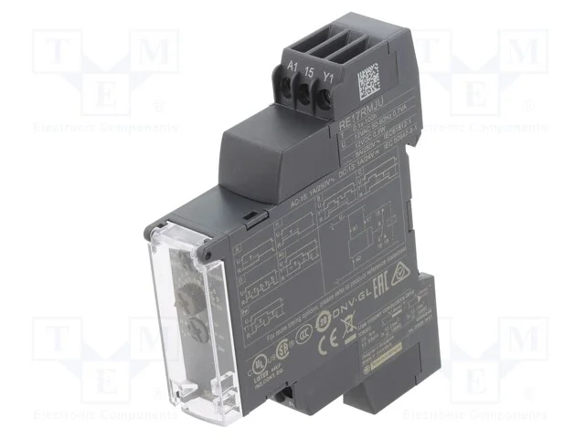 Rel&eacute; Temporizado, 0,1s&divide;100h, Spdt, 250vac/8a, Uten: 12vac, 12vdc