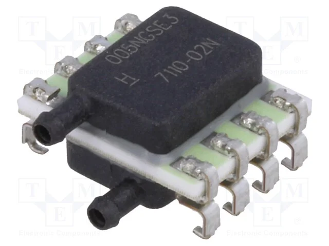 Sensor: Tens&atilde;o, 0&divide;12,5mbar, Piloto, Out: Spi, Uten: 3&divide;3,6vdc,3,3vdc