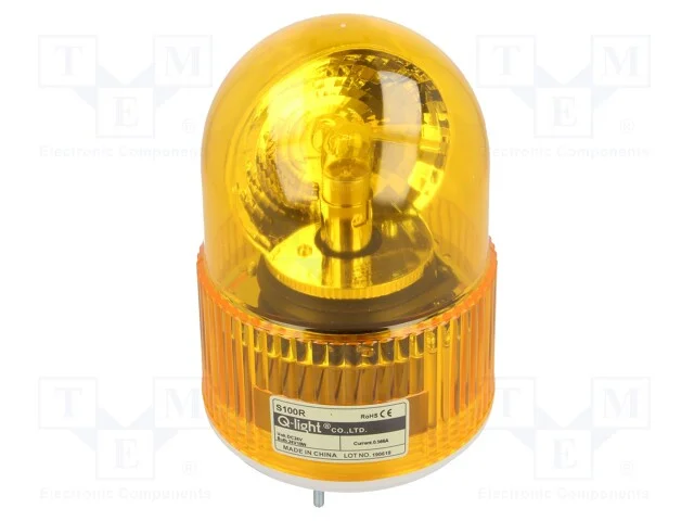 Sinalizador: luminoso, luz rotativa, &acirc;mbar, S100,.