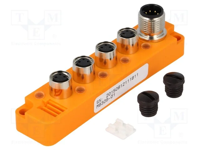 Centrais de Conex&atilde;o, M8, Pin: 3, Tomada, 2a, -25&divide;70c, Ip67, 30vdc