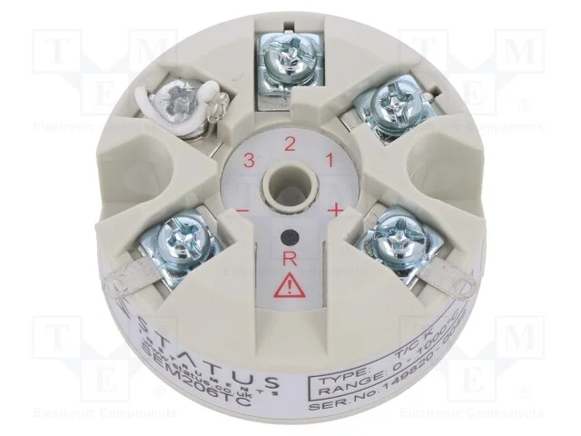 Indutor: de Temperatura, 12&divide;30vdc, Out 1: 4&divide;20ma, -40&divide;85c