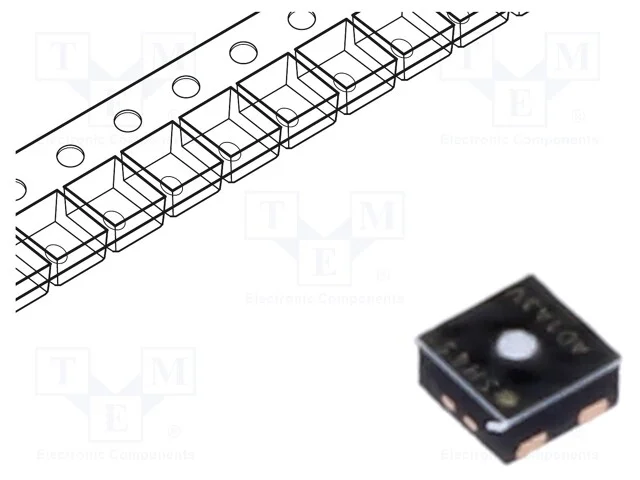 Sensor: temperatura e humidade, 0&divide;100%RH, -40&divide;125.