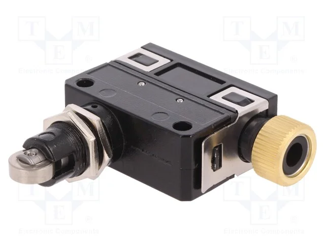 Interruptor extremo, NO + NC, 5A, max.250VAC, IP6.