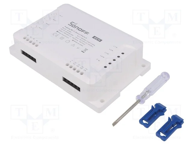 Controlador de quatro canais; Smart Home; 100&divide;240VAC; -10&divide;40&deg;C