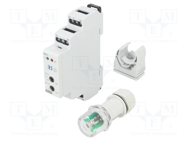 Interruptor Ao Anoitecer, para Trilho Din, 230vac, Spdt, Ip20