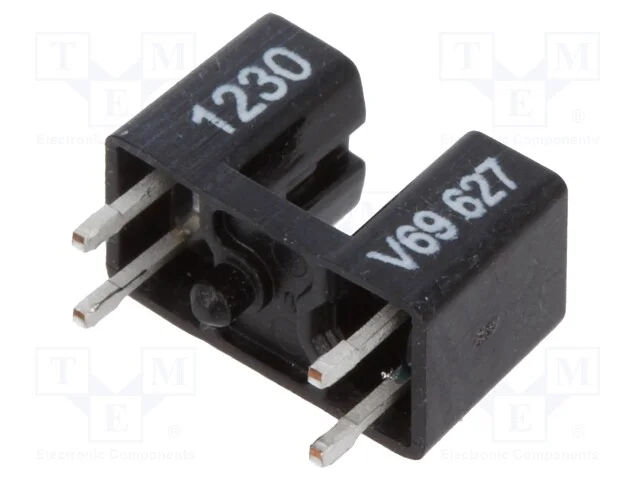 Sensor: Acoplador &Oacute;ptico, Larg.Ranhuras: 2,8mm, 70v