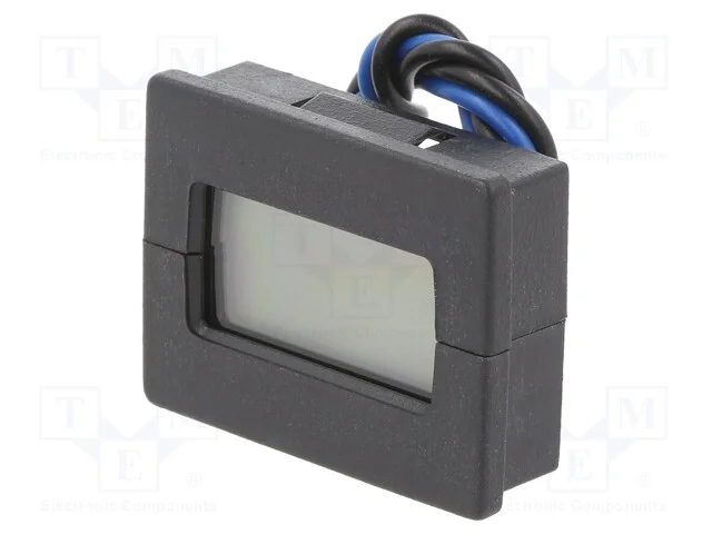 Contador: Electr&oacute;nico, Lcd, Impulsos, 999999, Ip40, Alt.Mon.1: 6mm