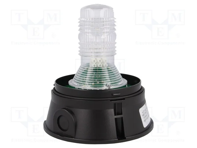 Sinalizador: luminoso, luz com flash, 400, 230VAC.