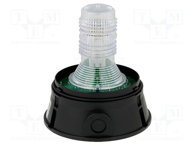 Sinalizador: luminoso, luz com flash, 401, 12VDC,.