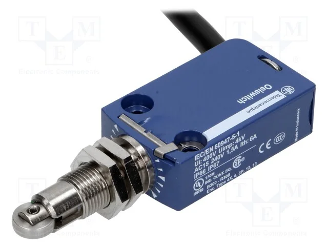 Interruptor extremo, NO + NC, 6A, max.250VAC, max.
