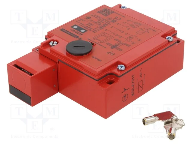 Interruptor de Seguran&ccedil;a: de Bloqueio, Xcse, Nc + No, Ip67, Metal