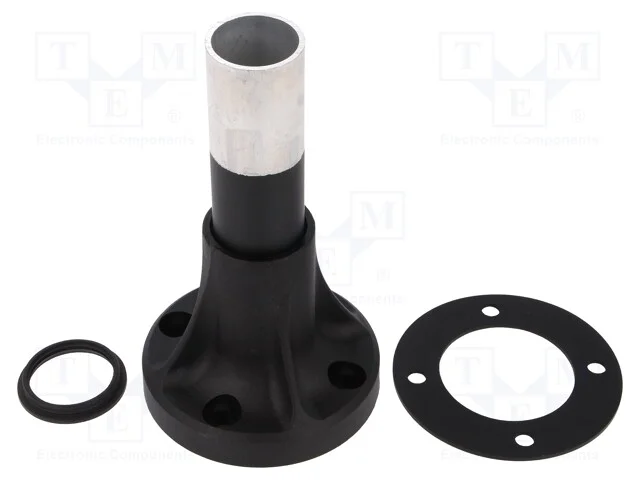 Acess&oacute;rios para sinalizadores: base, preta, 80mm
