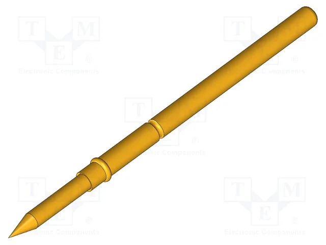 Agulha para teste, Flex&atilde;o das molas de trabalho: .